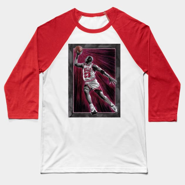 Michael Jordan Baseball T-Shirt by Jomeeo